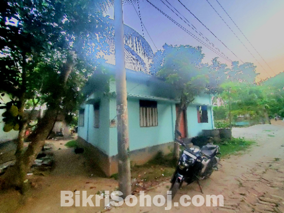 ফরিদপুর পৌরসভার মধ্যে বাড়ীসহ জমি বিক্রিয় হবে ৫ শতাংশ।